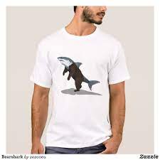 Bearshark T Shirt Zazzle Com T Shirt Shirts Mens Tops