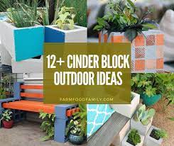 Concrete block garden bench this is a very affordable outdoor bench that costs only 30 to build. 17 Creative Cinder Block Outdoor Ideas Designs For 2021