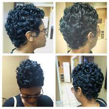 Whatever hairstyle you choose, getting short black hair is a great way to show off your naturally dark tresses while sporting a fresh, new haircut. Pin By Chaka Burnett On Mymaneinterest Short Hair Styles How To Curl Short Hair Hair Styles