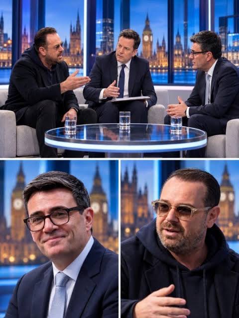 Danny Dyer attacks Andy Burnham live on BBC