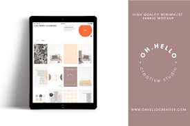 Pillows Bench Mockup Vintage Business Card Design Surface Pattern Design Printed Portfolio