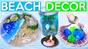 You don't need to be an artist to create these ocean paintings. Diy Beach Decor Youtube