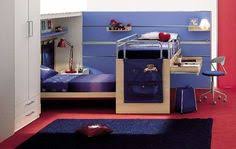 2 altre idee e spunti ingegnosi meccanismi che rendono comoda la trasformazione, proposti da aziende specializzate come clei. 36 Idee Su Camere Ragazzi Camere Ragazzo Camerette Letti A Castello