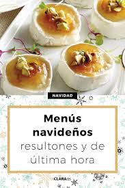 Menus Navidenos Comidas Navidenas Recetas De Comida Faciles Cena Navidena Recetas