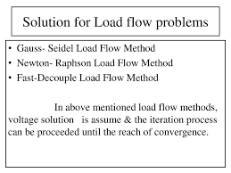 Unit Ii Power Flow Analysis Ppt Download