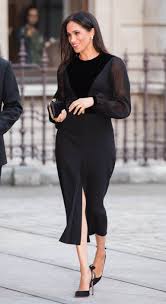 Meghan Markle Just Arrived To Her First Solo Event In Givenchy Meghan Markle Outfits Meghan Markle Style Meghan Markle Dress