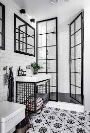 Entdecken Sie Ideen Fur Die Klassische Schwarz Weiss Badkombination Foto Entdec In 2020 Minimalistisches Badezimmer Badezimmer Innenausstattung Bad Inspiration