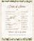 Wedding Order Of Service Template