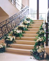 The Best Ways To Decorate The Stairs And Banisters At Your Wedding Martha Stewart