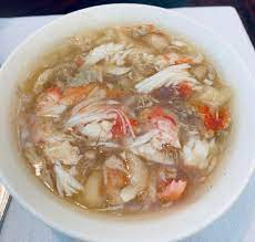 I got the signature yi pin soup ($8) with thick bee hoon and batang fish maw soup ($5) with rice ($0.50). How To Make Fish Maw Soup With Crab Meat
