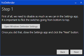 It is a core part of the security and protection capabilities in windows 10, and operates as an endpoint protection platform (epp) alongside windows firewall, device guard, and. Nodefender Disable Windows Defender In Windows 10 With Few Clicks