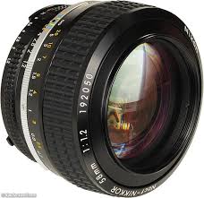 Nikon 58mm F 1 2 Noct Nikkor Nikon Camera Lenses Classic Camera Nikon