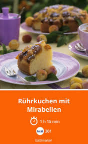 Ruhrkuchen Mit Mirabellen Rezept Rezepte Wenig Kalorien Ruhrkuchen Rezepte