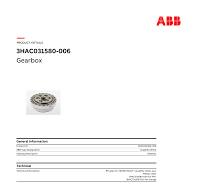 Gearbox 3HAC031580-006