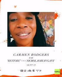 Restore will be available EVERYWHERE September 12 and it it features my  dear friend and sister in music @carmenrodgers ! You can presave