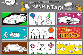 En estos juegos, hay una paleta con un número diferente de colores dependiendo de la edad para la que esté indicado el juego interactivo. Webs Para Pintar Online Para Ninos Dibujos Para Colorear O Imprimir