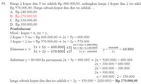 Detail soal tes matematika masuk sma. Good 12 Soal Tes Masuk Kebidanan Beserta Jawaban Terupdate