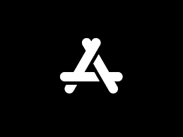 Black opaque app store icon by thearcsage on deviantart. Appstore Icon Logo Black And White App Store Icon Black App App Icon