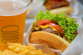 The restaurant, facing the street on the ground floor of liat towers, will feature digital ordering kiosks and exclusive menu items only found at the new outlet. Shake Shack Signature Burger Sg Exclusive Menu From Famous American Burger Joint At Jewel Changi Airport