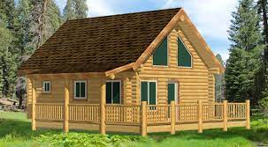 In fact, you can buy complete log cabin kits with all the materials you need already included. North Fork Log Cabin Kit Design Loft Best Complete 20x24 Floorplan Lazarus Log Homes