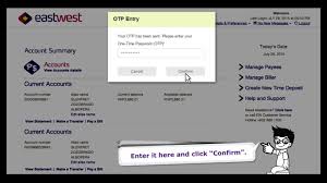 The eastwest bank personal loan offers a competitive fixed interest rate and flexible loan terms to help you get the funds you need. Eastwest Online Banking Video How To Move Money Youtube