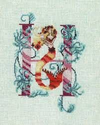 Any patterns in the background of photos must. Letters From Mermaids H Cross Stitch Pattern By Nora Corbett
