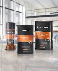 The label makes bold claims: Coffee Espresso 57 Instant Davidoff