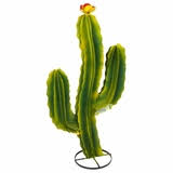 Cactus are beautiful and these metal pieces will look great all year long. Metal Yard Art Garden Sculptures