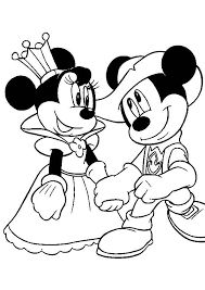Mickey dancing with minnie disney d489. Free Printable Mickey Mouse Coloring Pages For Kids