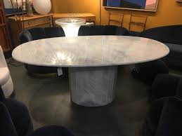 Shop furniture marais table, 60 mirrored dining table online at macys.com. Oval Marble Dining Table In The Taste Of Willy Rizzo L Atelier 55