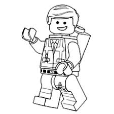 Benny is a spaceman and a character who loves spaceships. Lego Movie Coloring Pages For Kids Drawing With Crayons