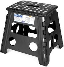 Melissa & doug® wooden step stool. Amazon Com Acko Folding Step Stool 13 Inch Premium Heavy Duty Foldable Stool For Kids And Adults Kitchen Garden Bathroom Stepping Stool 1 Pack Furniture Decor