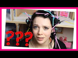 Mit diesen tipps gelingt ihnen eine lockenpracht. Locken Mit Strohhalmen Beautylifehacktest Youtube