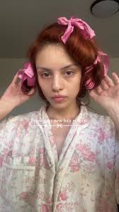 I cant get over the bows 🎀 sorry for the sleepy face #overnightblowout  #deltadawn