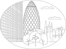 Learn about famous firsts in october with these free october printables. 30 St Mary Axe Skyscraper Coloring Page Free Printable Coloring Pages For Kids