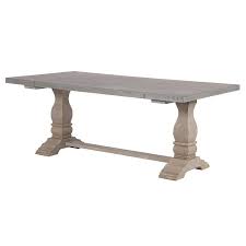 This cosmoliving juliette glass top console table will slay the design game. Zinc Top Distressed Dining Table Mdae