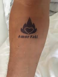 Check spelling or type a new query. A Small Amor Fati Tattoo As A Reminder To Embrace Whatever Happens Stoicism