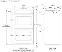 Oven Standard Size Lawyerprofile Co