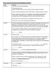 You can edit/modify/delete the content based on your need. Emcee Script Emcee Script For Enterprise Data Management Seminar Time 8 55am Activity To Get Cue From Event Manager Housekeeping Note Ladies And Course Hero