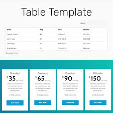 A responsive orgchart using bootstrap. Responsive Bootstrap Table Template Free Download Bootstrap Template Table Template Templates