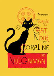 Chat Noir Du Coraline By Mattcantdraw Black Cat Art Coraline Cat Art