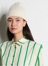 Bonnet en cachemire Kaki Koon