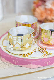 Download Die Cut 3d Teacup Ride Designs By Miss Mandee