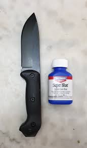 Polished The Knife And Darkened It With Super Blue Knife Survival Metal Words