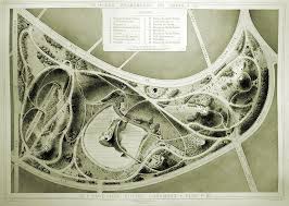 Parc Des Buttes Chaumont Chaumont Cartography Butte