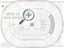 Chesapeake Energy Arena Seat Row Numbers Detailed Seating
