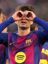 Barcelona player scores against Rayo Vallecano