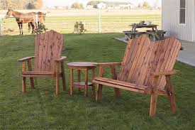 Amish Outdoor Furniture Cedar Adirondack Chair Wood Adirondack Chairs Amish Outdoor Furniture Adirondack Chair