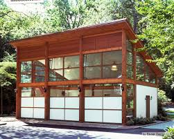 Shed Roof Loft Area Modern Garage Modern Garage Doors Garage Design