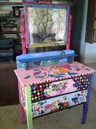 Alice In Wonderland Dresser Hand Painted Furniture Painted Furniture Room Themes